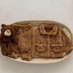 S&uuml;gis- ja talvine beebi kodu&uuml;likond Armas karu pl&uuml;&uuml;smantel Lastele Plush pidžaama Kaheosalised mantlipannide komplektid 110cm