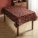 Linnud Puuvillane Linane Lauakate S&ouml;&ouml;gitoale Restoranile Elutoale Teelauale Ristk&uuml;likukujuline Ruudukujuline Lauakate Tolmukindel 140x180cm-Rectangle
