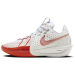 Nike Air Zoom GT Cut 3 EP Valge Pikantne Punane Unisex Tennised Summit-White Football-Grey Metallic-Silver DV2918-101 44.5
