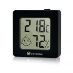 Termomeeter Digitaalne elektrooniline ruumih&uuml;gromeeter Mini Kodu temperatuuri ja niiskuse m&otilde;&otilde;tja
