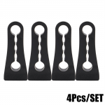 Auto ukseluku heli summuti summuti puhver Renault M&eacute;gane 3 Scenic Laguna Megan 2008-2016 Ratling Stop Vaikne m&uuml;ra Kurt must