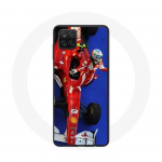 Samsung Galaxy A12 &uuml;mbris Vormel 1 Fernando Alonso F1 v&otilde;idus&otilde;idus&otilde;itja punane