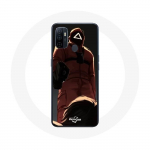 M&auml;ng Oppo A53 Case Squid M&auml;ng Red Soldier with Triangle Mask