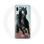 &Uuml;mbris Samsung galaxy A40 Black Horse friisi t&otilde;ugu jaoks