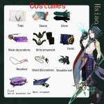 Ysir Protector Yaksha kindral Hsiao mask kaelakee rahvusliku stiili m&auml;ng Cosplay kost&uuml;&uuml;m meestele XXXL sinine