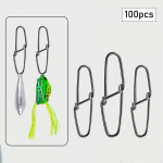 100 tk. P&uuml;&uuml;gin&otilde;eltega landikonnektori lukustusforelli jaoks Model 0