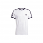 Adidas Originals Trefoil Kirjalogo Prindiga &Uuml;mmarguse Kaelusega L&uuml;hikeste Varrukatega T-s&auml;rk Meeste Topid Valge IA4846 XXL