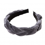 Korea stiilis libisemiskindel, s&otilde;lmitud naiste peapael, &uuml;hev&auml;rviline laia t&otilde;stetud k&auml;snaga juukser&otilde;ngas juuste aksessuaarid hall