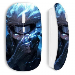 Souris sans fil maniacase blanche kakashi hatake anime fanart