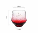 250 ml Blue Starry Sky Shadow viskitops Jaapani TOYO SASAKI veiniklaasist kunstiteos Viski trummel XO Chivas konjakibr&auml;ndi nuusutaja Blue Starry Sky 250ml