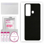 apgo Protective Skin Sticker for the back compatible with Tecno Pova Neo, Wrap Film, Foil, Vinyl - Pattern Matrix