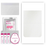 apgo Protective Skin Sticker for the back compatible with Realme GT5, Wrap Film, Foil, Vinyl - Pattern Matte Transparent