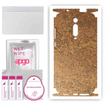 apgo Protective Skin Sticker for the back+sides compatible with Xiaomi Redmi K20 Pro, Full Wrap Film, Foil, Vinyl - Pattern Rusty Copper