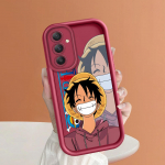 Pehme silikoonist ruudukujulise redeliga printimismustriga telefoni korpus T&auml;iskaanega kaamera p&otilde;rutuskindel kaitse kummist &uuml;mbris Samsungile Samsung A03 valge