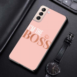 Rose Gold Pink Princess Queen &uuml;mbris Samsung Galaxy S20 S21 FE Ultra 5G S20 S10 Lite S8 S9 Plus S10e S7 Edge Silicone Shell Samsung S21Ultra