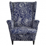 Tr&uuml;kkimine Kaldus k&auml;sivarre Kingi seljatoe kate Elastne tugitooli tiibdiivan seljatoe tooli kate Venituskaitse Kodukaunistus 1 Piece