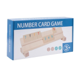 Puidust Kiiresti Liikuv Plaat Klassikaline Lauam&auml;ng 2-4 Inimest Mahjong Digitaalne Kodu Perepeo M&auml;ng Reisiversioon beige