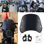 Universaalne mootorratta tuuleklaas tuuledeflektor Harley jaoks, Yamaha XSR jaoks, Royal Enfieldi jaoks, Triumphile, tuuleklaas, voolukate