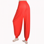 Naiste joogap&uuml;ksid, elastsed naiste p&uuml;ksid, lahtised puuvillased pehmed tantsuhaaremip&uuml;ksid XXL