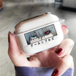 Anime Tokyo Ghoul Airpodsi &uuml;mbris Pehme kaitsega kattekarp Apple Airpodsidele 1 2 3 Pro Cartoon l&auml;bipaistev AirPodsi &uuml;mbris Airpods pro