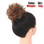 1 tk S&uuml;nteetilised &scaron;injonid Juuksekummid Pikendused Juuksekaunistus Wrap Hobusesaba Juuksepats Juuksekaunistus Aksessuaarid kohv