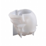 Roosi Kolju Pliiatsihoidja Lill Silikoonvormid Laua Kaunistus Vorm Kipsi Valmistamise T&ouml;&ouml;riist Epoks&uuml;vaigu Vormid Lihtne Puhastada