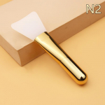 1 tk silikoonist n&auml;omaski pintsel, pehme juuksehari n&auml;omaski pintsli pintsel, aplikaator n&auml;omaski jaoks. ilusalongi pintslid meigivahendid