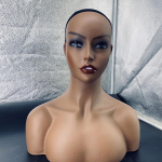 ,Realistlik Manikiini PVC Pea, Kosmetoloogia N&auml;o Treening Mannekeeni Pea &Otilde;laga pruun