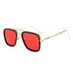 Oculos meeste Unisex prillid naiste kandilised rauast p&auml;ikeseprillid p&auml;ikeseprillid retro stiilis Tony Stark unikaalne