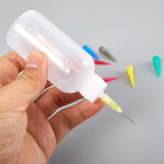 1 tk 50 ml moosiv&auml;rvi pressimispudelid 7 otsikuga mitmeotstarbeliseks kasutamiseks Jam Pot Cake Tools Joonistust&ouml;&ouml;riistad