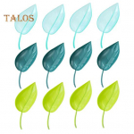 12 tk Lillejootja Lehekujuline isekastmismasin Kastmisotsad Lihtne kasutada automaatne taimede jootja siseruumides &otilde;ues istutavatele potitaimedele 1 Set