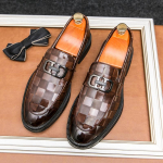 Uued Meeste klassikalised Oxfordi nahast vabaajajalatsid S&otilde;idup&uuml;ksid Pulmakingad Itaalia stiilis mokassiinid 38 must