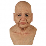 Kost&uuml;&uuml;mimask Lisa atmosf&auml;&auml;ri Kost&uuml;&uuml;m Realistlik V&auml;limus Rollim&auml;ng Dekoratiivne Halloweeni Sisustus L&otilde;hnatu Peo Eaka mehe peakatte mask