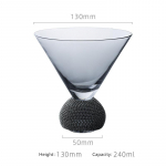 Hall kristallist tass inkrusteeritud teemantpulmapeo klaasn&otilde;ud veiniklaasid luksusliku kokteiliklaasiga &scaron;ampanjapokaaliga viskiklaas