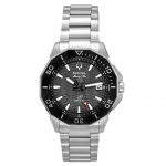 Bulova Marine Star roostevabast terasest musta sihverplaadiga t&auml;ppiskvartsist sukelduja 96B434 200M meeste k&auml;ekell must