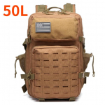 25L/50L Taktikaline Seljakott Jahipidamiseks MOLLE Seljakott J&otilde;usaal Meestele V&auml;litingimustes Matkamine Reis Seljakott N&otilde;id 2 Pudelihoidjaga