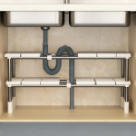 Paindlik kihiline nagi valamu all kapi korraldaja mitmesugustele asjadele Teleskoophoidik Letipealne hoiuriiul Multifunktsionaalne Stora