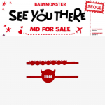 BABYMONSTER SEEYOUTHERE 2. MD Sarve EMOJI Juuksen&otilde;elte Komplekt