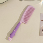 1 tk armas juuksehari lastele t&uuml;drukute mood lilleline armas juuksehari t&uuml;drukutele silikoonist k&auml;epidemega sirge lastele ja naistele juuksekamm