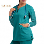 &Otilde;e vormiriietus 4 taskuga, t&otilde;mblukuga, poolsulg, pikkade varrukatega, k&uuml;ljes l&otilde;hikuga &auml;&auml;ris, lahtiselt istuv &otilde;e puhastav t&ouml;&ouml;riided XXL roheline