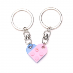 2 tk Love Heart Brick v&otilde;tmehoidja paaridele S&otilde;pruse s&uuml;nnip&auml;eva ehteid kingitus A6