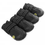 Koerap&uuml;ksid suurtele koertele Veekindlad koerasaapad helkurribaga kuuma k&otilde;nnitee jaoks Talvine lumine 8# must