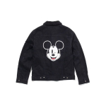 Levis X Mickey kunstkarusnahast teksajakk Meeste jope Must 16365-0085 M