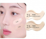 AGE20'S Glass Skin Essence Pact Glow 12.5g+ refill set, Moisturizing,Korean Cosmetics, Kbeauty, sample 21Bright neutral ivory