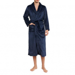 Meeste talve&ouml;&ouml;s&auml;rk, paks flanell, soe liibuv v&ouml;&ouml;koht, pitsrihmaga S must