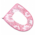 Pehme kattega soe WC-istmekatte padi Vannitoa sisekujundus Lilletr&uuml;kis Coral Velvet Pestavad padjad One Size