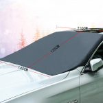 Auto tuuleklaasi lumekatte visiir Multifunktsionaalne universaalne talvetarviku jaoks Whole 252x90 cm