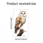 Klaasaken Kodu Taust Haljastusakna kleebis Elektrostaatiline UV 28*15CM/fun-f98