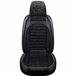 Autoistmepadi Autoistmekaitse Four Seasons Universaalne autoistmepadi Auto esiosa auto kuju Interj&ouml;&ouml;ri tarvikud Istmekate 1PCS must