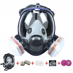 N&auml;o respiraator, lai vaatev&auml;li Kogu n&auml;gu Kerge respiraator V&auml;rvimine Pihustamine Dekoratsioon Puidut&ouml;&ouml;tlemisgaasiga respiraator